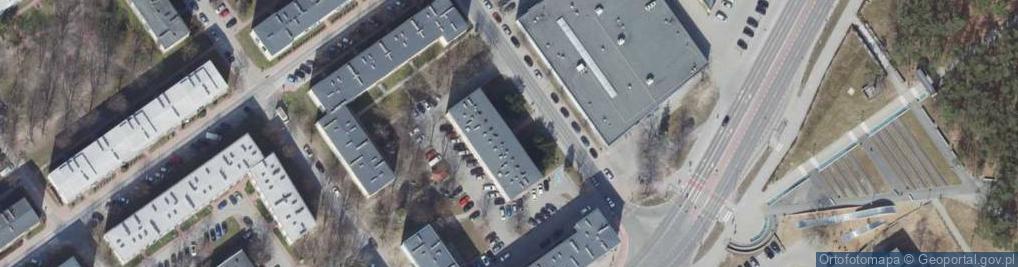 Zdjęcie satelitarne Centrum Usług Szkoleniowych