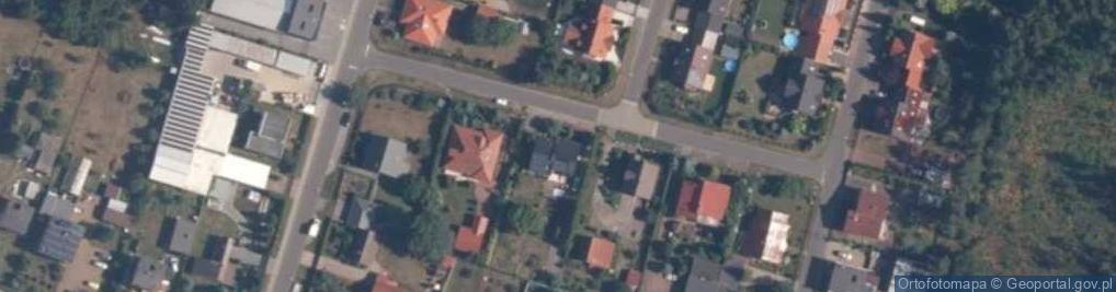 Zdjęcie satelitarne Firma Usługowo - Szkoleniowa 'Bezpieczeństwo'
