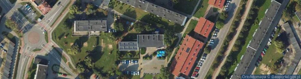 Zdjęcie satelitarne Krajowe Stowarzyszenie Centrów Kształcenia Praktycznego