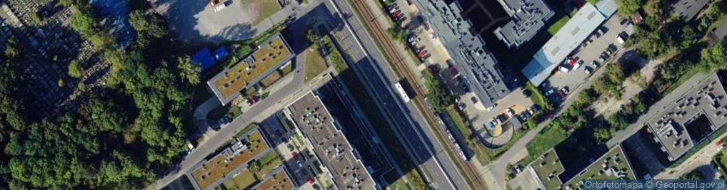 Zdjęcie satelitarne Krakowski Instytut Rozwoju Edukacji - Niepubliczna Placówka Kształcenia Ustawicznego