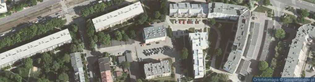 Zdjęcie satelitarne Krakowski Ośrodek Szkolenia Regionalnego Oddziału Krajowej Izby Biegłych Rewidentów