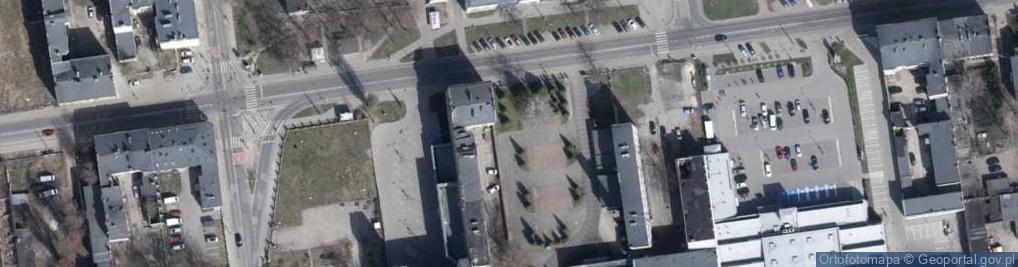Zdjęcie satelitarne Łódzkie Centrum Edukacji