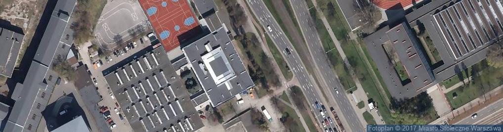 Zdjęcie satelitarne Mazowiecki Ośrodek Kształcenia Ustawicznego Oświata