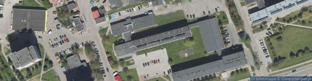 Zdjęcie satelitarne Mazurski Ośrodek Doskonalenia Nauczycieli