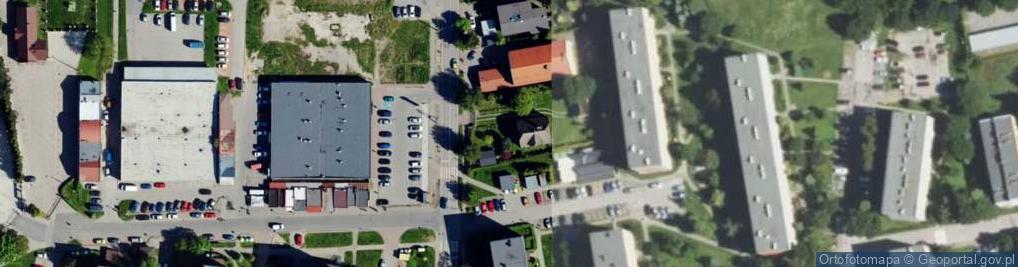 Zdjęcie satelitarne Ośrodek Kształcenia Zawodowego