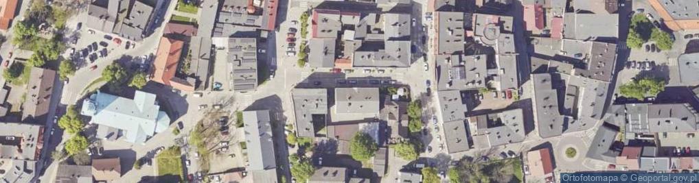 Zdjęcie satelitarne Placówka Kształcenia Ustawicznego Przy Wolnym Cechu Rzemiosł Różnych I Przedsiębiorców