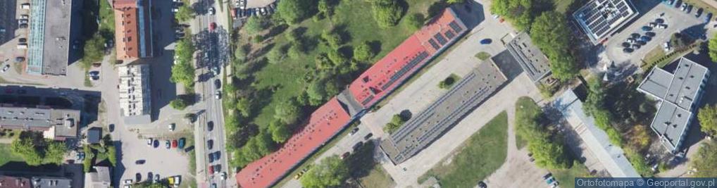 Zdjęcie satelitarne Placówka Kształcenia Ustawicznego Zarządu Terenowego Niezależnego Samorządnego Związku Zawodowego Policjantów Przy Komendzie Miejskiej Policji