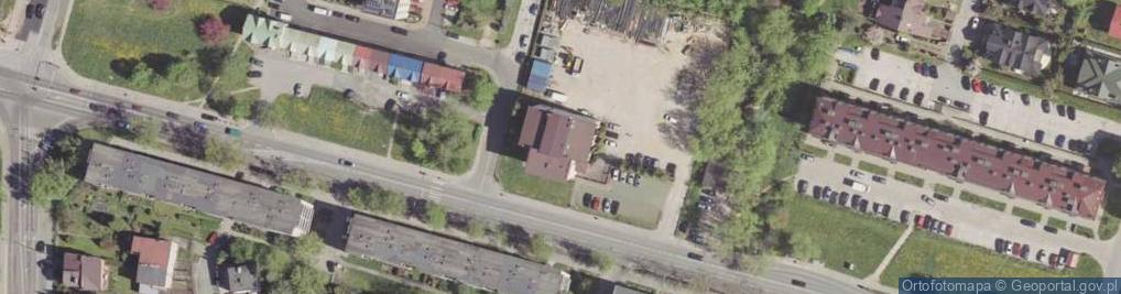 Zdjęcie satelitarne Placówka Kształcenia Ustawicznego Zarządu Wojewódzkiego Niezależnego Samorządnego Związku Zawodowego Policjantów Województwa Mazowieckiego
