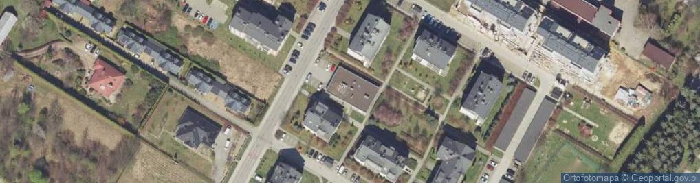 Zdjęcie satelitarne Podkarpackie Centrum Usług Dydaktycznych