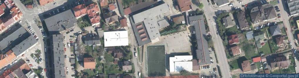 Zdjęcie satelitarne Powiatowy Ośrodek Dokształcania I Doskonalenia Zawodowego