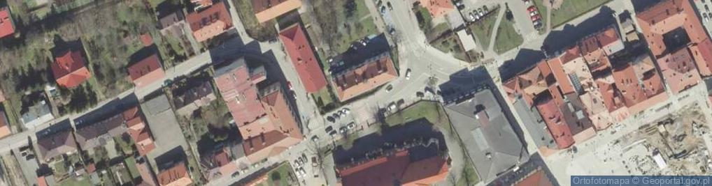 Zdjęcie satelitarne Szkoła Policealna Pracowników Służb Medycznych i Społecznych