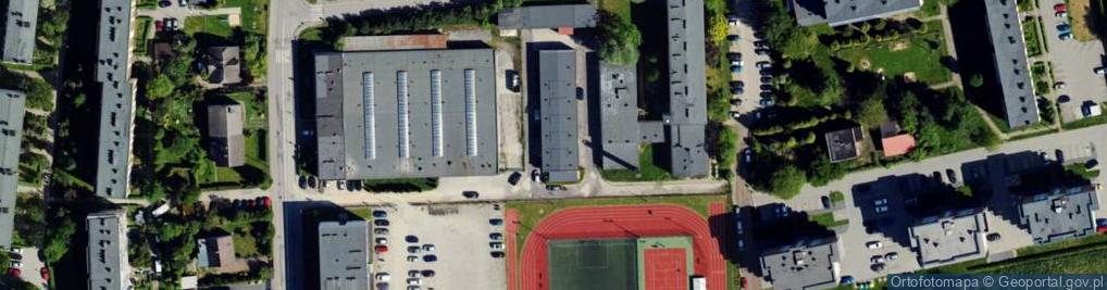 Zdjęcie satelitarne Zakład Doskonalenia Zawodowego
