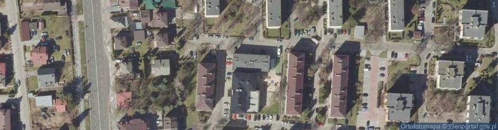 Zdjęcie satelitarne Dwujęzyczna Szkoła Podstawowa Smart School W Zamościu