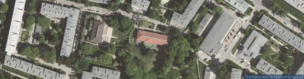 Zdjęcie satelitarne Filia Nr 1 Szkoły Podstawowej Specjalnej Nr 6 W Krakowie