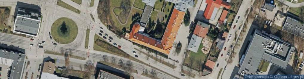 Zdjęcie satelitarne I Społeczna Szkoła Podstawowa Im. Mikołaja Reja W Kielcach