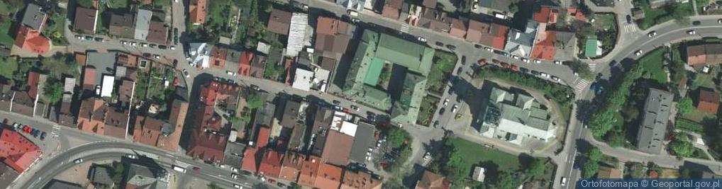Zdjęcie satelitarne Katolicka Szkoła Podstawowa Im. Jana Pawła II W Skawinie