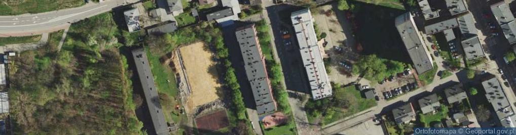 Zdjęcie satelitarne Katolicka Szkoła Podstawowa Im. Św. Jacka W Katowicach
