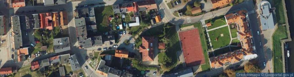 Zdjęcie satelitarne Katolicka Szkoła Podstawowa W Tczewie