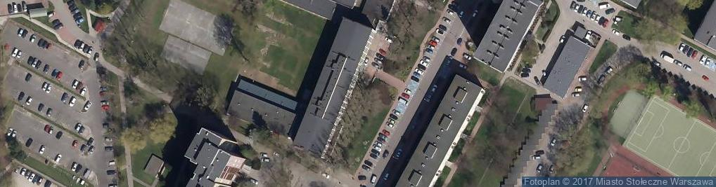 Zdjęcie satelitarne Korczakowska Szkoła Marzeń - Niepubliczna Szkoła Podstawowa Warszawie