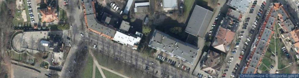 Zdjęcie satelitarne Łużycka Szkoła Podstawowa W Zgorzelcu