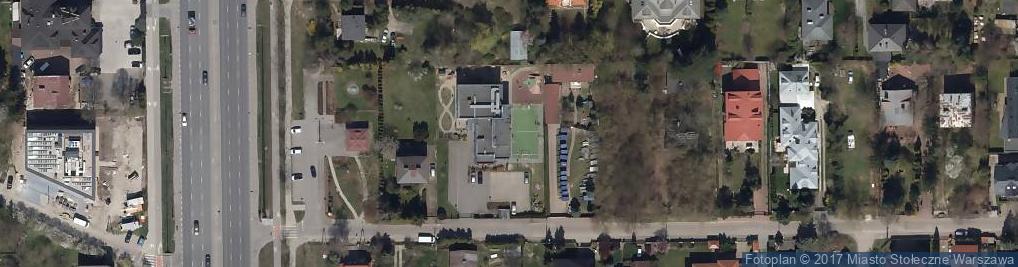 Zdjęcie satelitarne Międzynarodowa Szkoła Montessori W Warszawie