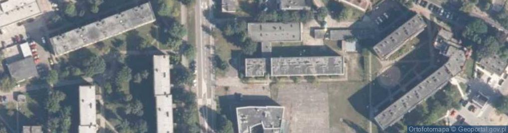 Zdjęcie satelitarne Młodzieżowy Ośrodek Socjoterapii W Ustce - Szkoła Podstawowa Nr 4 W Ustce
