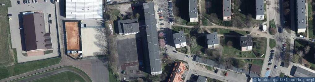 Zdjęcie satelitarne Niepubliczna Językowa Szkoła Podstawowa 'Młody Kopernik' W Wałbrzychu'