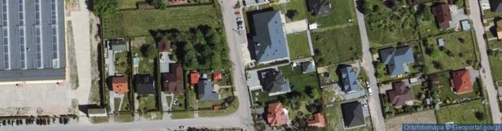 Zdjęcie satelitarne Niepubliczna Szkoła Podstawowa 'Pod Fiołkami'