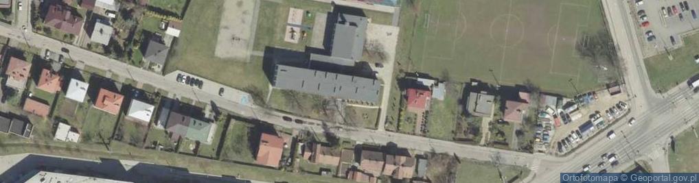 Zdjęcie satelitarne Niepubliczna Szkoła Podstawowa Im. Polskiej Marynarki Handlowej W Tarnowie