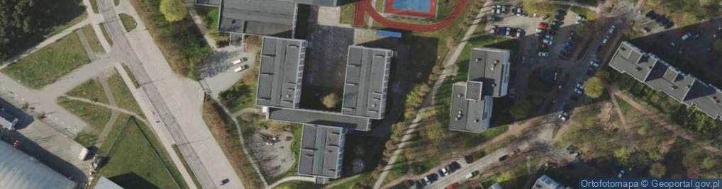 Zdjęcie satelitarne Niepubliczna Szkoła Podstawowa Mistrzostwa Sportowego Marcina Gortata W Gdańsku