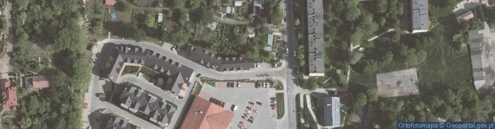 Zdjęcie satelitarne Niepubliczna Szkoła Podstawowa Montessori W Wieliczce