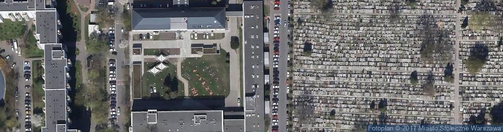 Zdjęcie satelitarne Niepubliczna Szkoła Podstawowa Nr 49