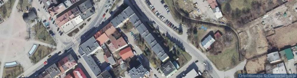 Zdjęcie satelitarne Niepubliczna Szkoła Podstawowa Specjalna 'Ukryty Dar' W Dębicy