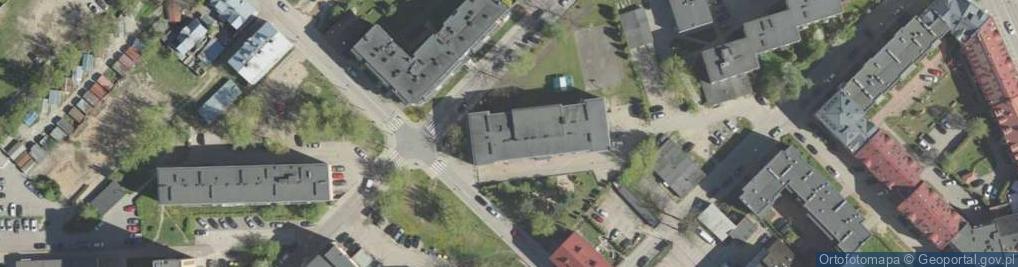 Zdjęcie satelitarne Niepubliczna Szkoła Podstawowa Św.św. Cyryla I Metodego W Białymstoku