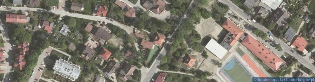 Zdjęcie satelitarne Niepubliczna Szkoła Podstawowa Źródełko W Krakowie