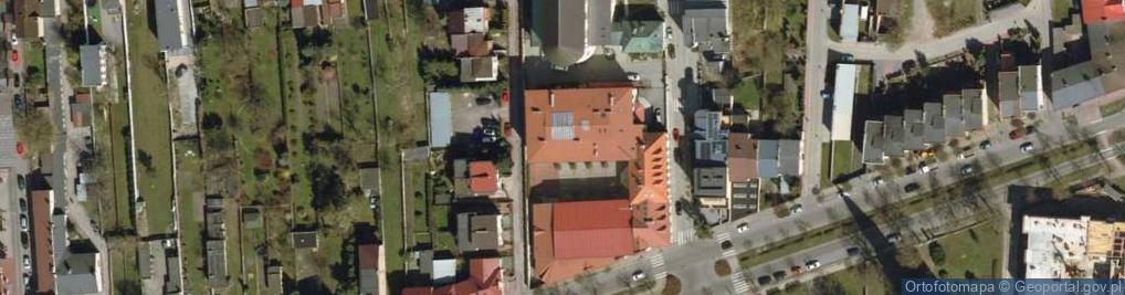 Zdjęcie satelitarne Pijarska Szkoła Podstawowa Królowej Pokoju W Łowiczu