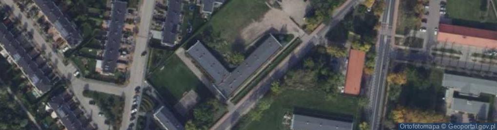 Zdjęcie satelitarne Prywatna Szkoła Podstawowa Nr 1 W Biedrusku