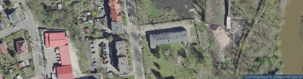 Zdjęcie satelitarne Prywatna Szkoła Podstawowa W Żaganiu
