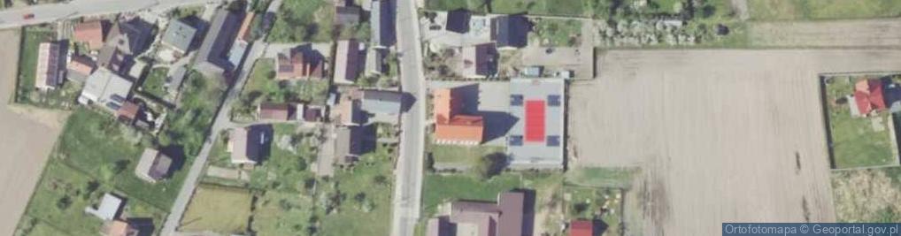 Zdjęcie satelitarne Publiczna Stowarzyszeniowa Szkoła Podstawowa W Ochodzach