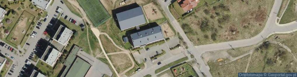 Zdjęcie satelitarne Publiczna Szkoła Podstawowa 'Olimpijczyk' W Gdańsku Z Oddziałami Sportowymi