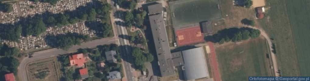 Zdjęcie satelitarne Publiczna Szkoła Podstawowa Im. Andrzeja Wajdy W Rudnikach