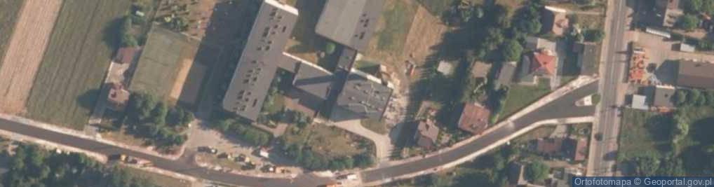Zdjęcie satelitarne Publiczna Szkoła Podstawowa Im. Jana Pawła II W Kamieńsku