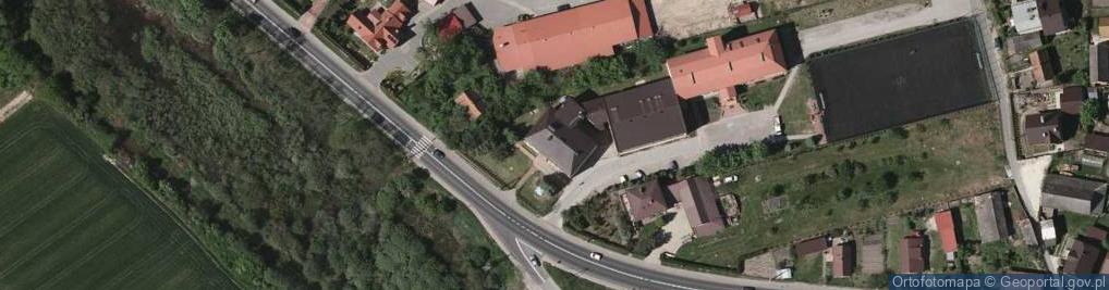 Zdjęcie satelitarne Publiczna Szkoła Podstawowa Im. Rodziny Horodyńskich W Zbydniowie