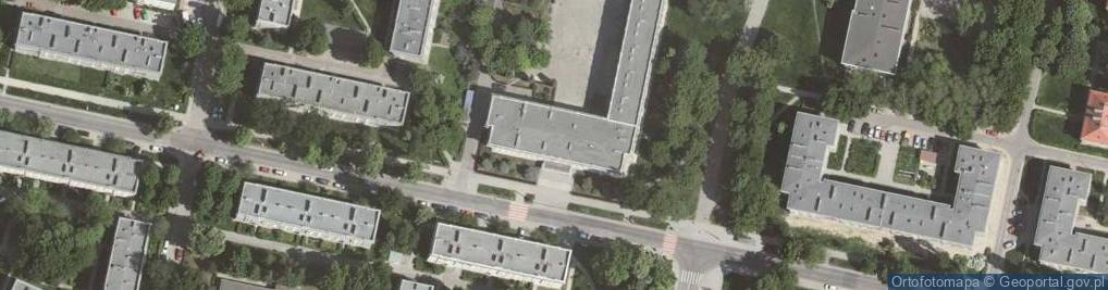Zdjęcie satelitarne Publiczna Szkoła Podstawowa Im. Św. Wincentego Pallottiego W Krakowie