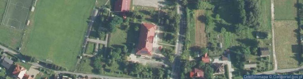 Zdjęcie satelitarne Publiczna Szkoła Podstawowa Im. Tadeusza Kościuszki W Mokrzyskach