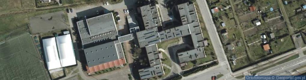 Zdjęcie satelitarne Publiczna Szkoła Podstawowa Nr 1 Im. Henryka Sienkiewicza