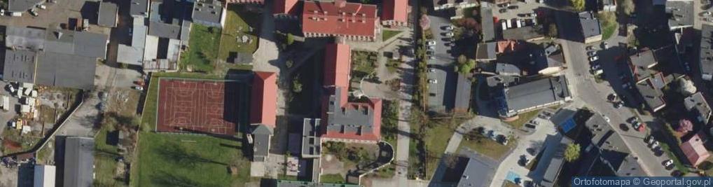 Zdjęcie satelitarne Publiczna Szkoła Podstawowa Nr 1 Im. Jana Dzierżona W Kluczborku