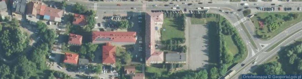 Zdjęcie satelitarne Publiczna Szkoła Podstawowa Nr 1 Im. Królowej Jadwigi W Brzesku