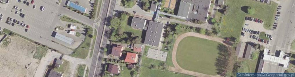 Zdjęcie satelitarne Publiczna Szkoła Podstawowa Nr 14 Integracyjna Im. Jana Pawła II W Radomiu