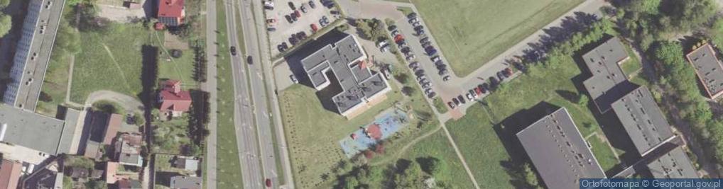 Zdjęcie satelitarne Publiczna Szkoła Podstawowa Nr 16 - Specjalna W Radomiu